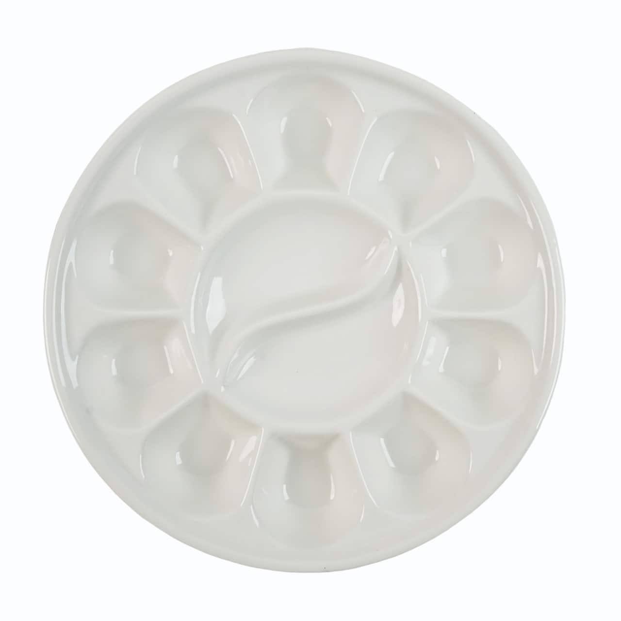 6 Pack: 7" Round Porcelain Palette by Artist's Loft®